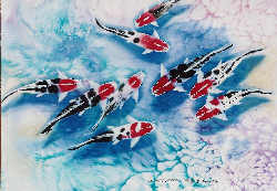 Koi Carp Paintings
